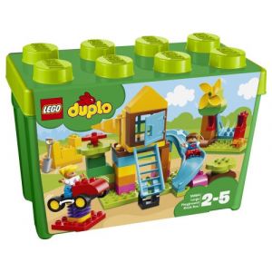 Lego 10864 - Duplo Mes 1ers Pas : La grande bo&icirc;te de la cour de r&eacute;cr&eacute;ation