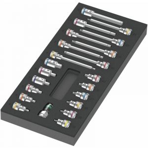 Wera 9723 insert mode cykop b 3/8 Bitnuss Set 1