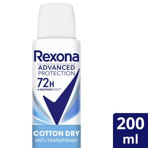 Image de Rexona Déodorant Femme Spray Anti-transpirant 72h Cotton Dry - Le Spray De 200ml