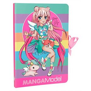 Depesche Manga Model Notes To Go - Girl With Unicorn