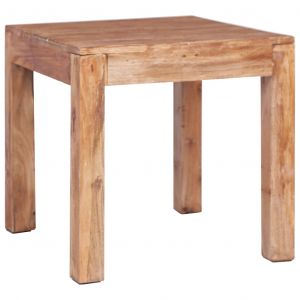 VidaXL Table basse 53 x 50 x 50 cm Bois de r&eacute;cup&eacute;ration massif