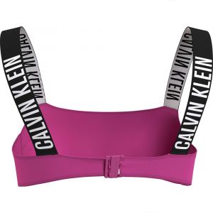 Image de Calvin Klein Bandeau-RP Haut de Bikini, Superbe orchidée, M Femme