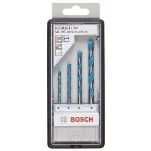 Image de Bosch 2.607.010.521 - 4 forets polyvalents multi-construction Robust Line