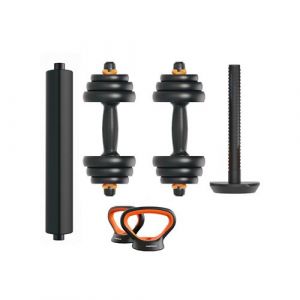 Image de Kit haltères v2 + barre + poids russe Xiaomi FED 20 kg