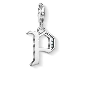Thomas Sabo Pendentif Charm ´´lettre P argenté´´ argenté 1596-643-21