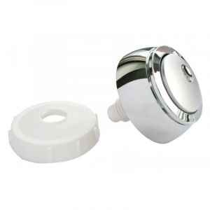 Nicoll Bouton poussoir chromé WC - double touche