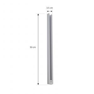 Lindby - Luminaire sur rail électrique 'Linaro' en aluminium pour couloir