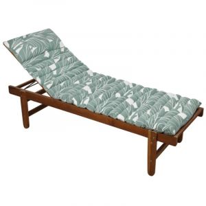 LOVELY CASA Coussin de bain de soleil 60x180x5 cm vert