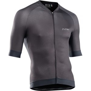 Northwave Fast Short Sleeve Jersey Men, black XL Maillots route