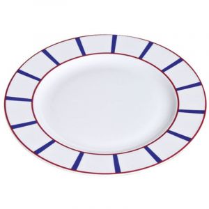 Novastyl Assiette Plate 26 Cm - Basque Bleu - Nova Styl