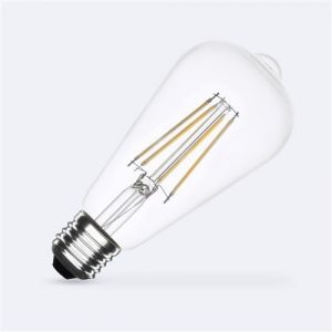 TechBrey Ampoule LED Filament E27 8W 1055 lm ST64 Blanc Neutre 4000K