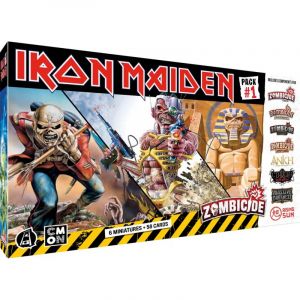 Asmodée Cmon Zombicide : Iron Maiden Pack #1 -Jeux de société - Jeux de Plateau - Jeux de Figurines - Jeux coopératif à partir de 14 Ans - 1 à 6 Joueurs - Version française