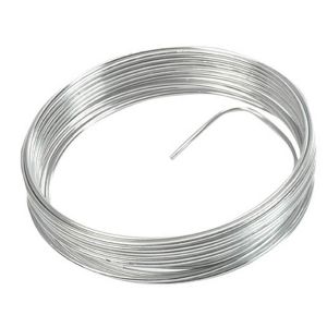 Ruedelafete Fil aluminium souple 5m, argent