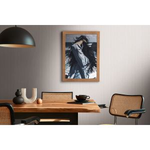 Pv/int rayure blossom gr rose