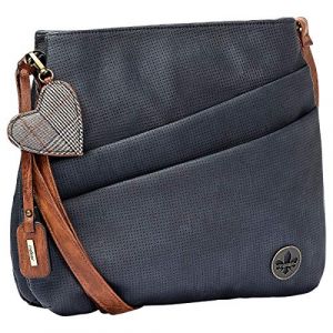 Rieker H1005, Sac d'épaule Femme, Bleu 14, Small
