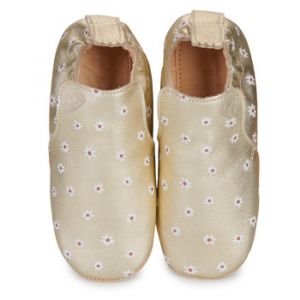 Easy Peasy Chaussons enfant MY BLU Doré - Taille 25,26,27