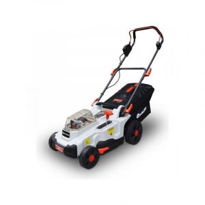 Tondeuse a Gazon a batterie 37cm 40V 2 20V 2Ah Moteur induction Fonction mulching TDE
