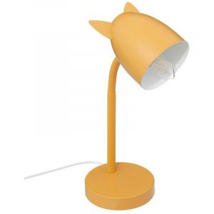 Atmosphera Lampe oreilles m&eacute;tal ocre