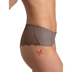 Passionata Shorty motif en crochet - Gris