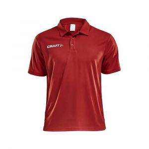 Craft Polo à Manches Courtes Progre Piqué S Bright Red