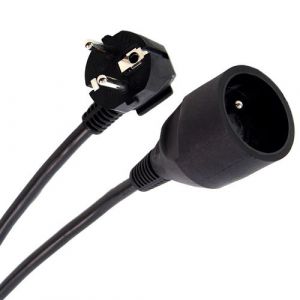 Plugger Rallonge &eacute;lectrique norme NF 3m Easy C&acirc;ble &Eacute;lectrique