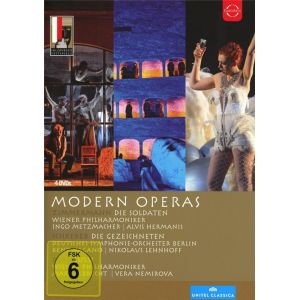 3 opéras contemporains : Die Soldaten + Die Gezeichneten + Lulu [DVD]