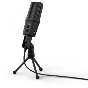 Image de Hama Urage Microphone de jeu "Stream 700 HD" (longueur de câble 2,5 mètres, USB, avec pied, 30 Hz - 18 kHz, 2200 ?) Noir