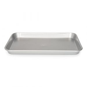 Patisse Plaque de cuisson 34 x 24 cm acier argent