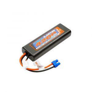 Voltz Batterie Lipo 4200mah ROUND/OVAL CASE 2S 40C 7.4V - EC3
