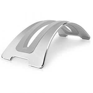 Twelve south BookArc pour MacBook, Support de Bureau Vertical Gain d'Espace pour Notebooks Apple, Argent (Nouvelle édition)