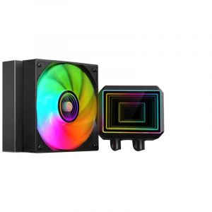 Image de Mars Gaming Refroidissement liquide ML-two120 AIO 300 W TDP 1 ventilateur Pompe Argb 4e génération Noir