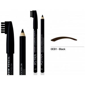 Astra Make Up Crayon à Sourcils - Black