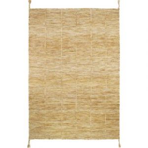 Nattiot Tapis laine contemporain LHENA Jaune Brun S