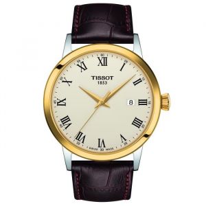 Tissot Montre Classic Dream Cuir Marron