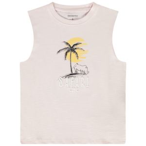 Orchestra D&eacute;bardeur print savane et broderie 3D pour gar&ccedil;on