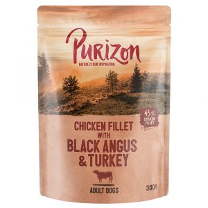Purizon Adult 24 x 300 g - b&oelig;uf Black Angus