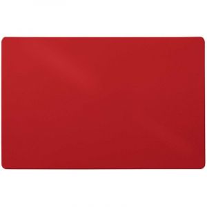 Tapis de protection des sols rouge 90 x 114 cm