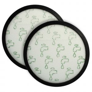 Vhbw 2x Filtre compatible avec Rowenta Silence Force Allergy+ RO7457EA, RO7473EA aspirateur - filtre de sortie d'air, noir / blanc