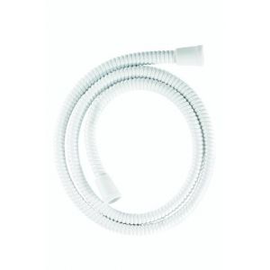 Croydex Flexible de douche en PVC renforcé Blanc 1,5 m