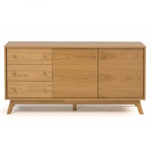 Buffet 3 Tiroirs & 2 Portes "Kensal" 145cm C ne Prix