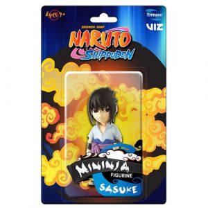 Toynami Naruto Shippuden - Figurine Mininja 10 cm - Personnage Sasuke