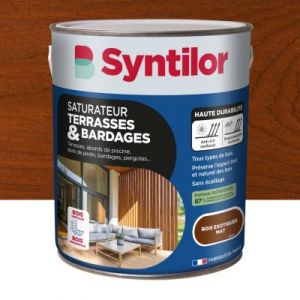 Syntilor Saturateur Terrasses Et Bardages Biosourc&eacute; 2,5L Bois Exotiques Mat