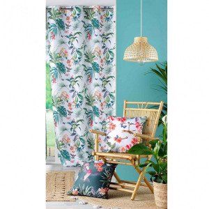 Rideau tamisant (140 x 260 cm) Féerie Blanc