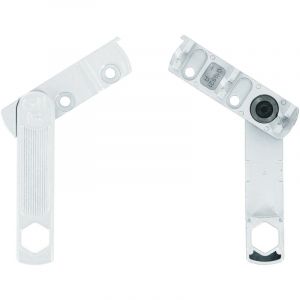 Entreb&acirc;illeur SCHUCO CORONA droit finition blanc - FERCO - G-19821-01-R-7