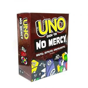 Image de Modele-15 Jeu De Soci&eacute;t&eacute; Uno No Mercy Pour Enfants, Cartes Uno, Table, F&ecirc;te De Famille, Divertissement, Anniversaire, No&euml;l