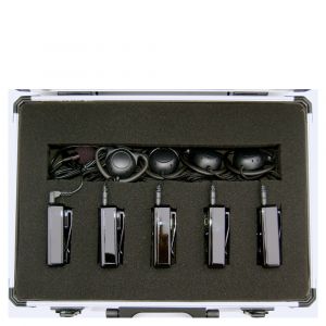 Mallette avec 1 émmeteur et 4 recepteurs Original Whis