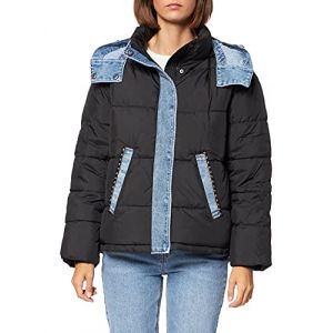 Desigual Veste matelassée à capuche Noir - Taille 40