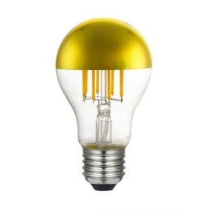 Ampoule LED &agrave; Intensit&eacute; R&eacute;glable A60 E27 660 lm &ndash; Calotte Dor&eacute;e &Eacute;clairage Design et Effets Visuels - LnD