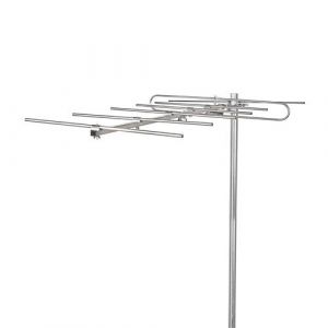 Nedis ANORV80ME Antenne TV d'Extérieur Gain Max de 13 DB VHF : 174 230 MHz