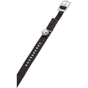 Flamingo ALP Monte Carlo Collier pour Chien Noir 42 cm 16 mm